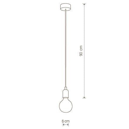 Nowodvorski Lighting rippvalgusti Silicone 6403 цена и информация | Rippvalgustid | kaup24.ee