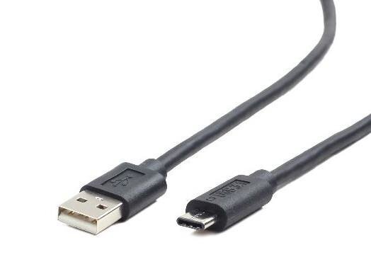 Kaabel Gembird USB 2.0 AC AM-CM, 1,8 m, must цена и информация | Kaablid ja juhtmed | kaup24.ee