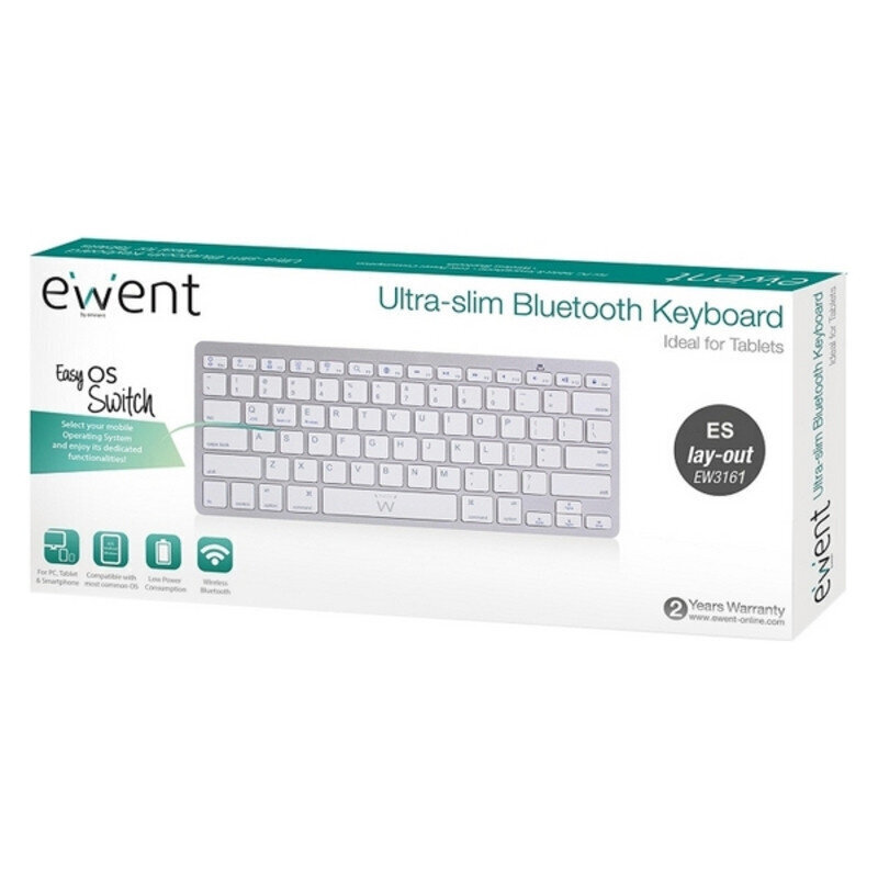 Ewent EW3161 ESP hind ja info | Klaviatuurid | kaup24.ee