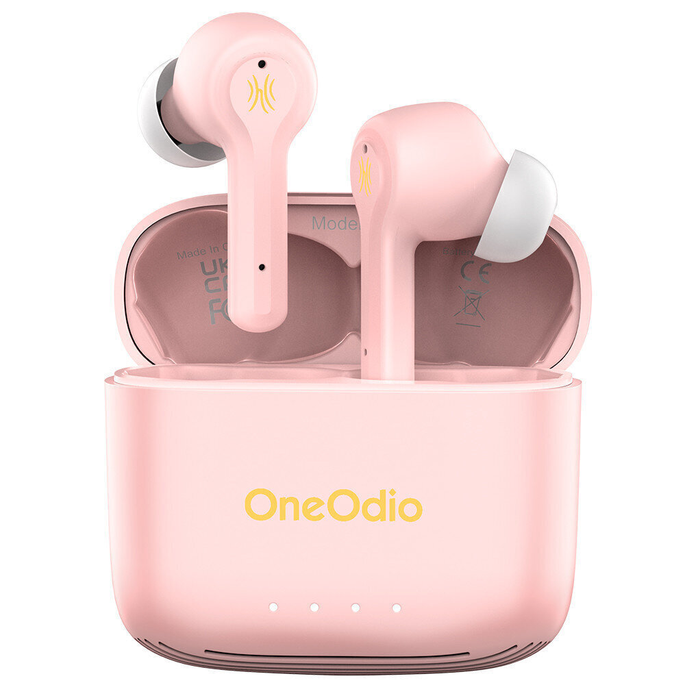 OneOdio F1 TWS Pink цена и информация | Kõrvaklapid | kaup24.ee