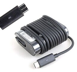 Dell AC adapter 45W, Type-C, Europe hind ja info | Sülearvutite laadijad | kaup24.ee