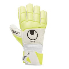 Перчатки вратаря Uhlsport Pure Alliance Soft Flex цена и информация | Тренировочные перчатки. Размер 5 | kaup24.ee