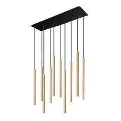 Nowodvorski Lighting rippvalgusti 8924 Laser Solid Brass Black 10 цена и информация | Люстры | kaup24.ee