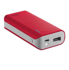 POWER BANK USB 4400MAH PORTAB./RED PRIMO 21226 TRUST цена и информация | Зарядные устройства Power bank | kaup24.ee