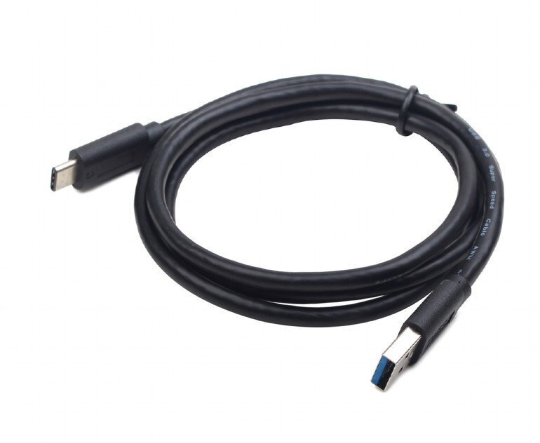 Kaabel Gembird USB 3.0 - type-C (AM/CM), 1 m, must hind ja info | Kaablid ja juhtmed | kaup24.ee