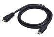 Sidekaabel Gembird USB 3.0, sobib type-C (BM/CM), 1 m, must hind ja info | Kaablid ja juhtmed | kaup24.ee