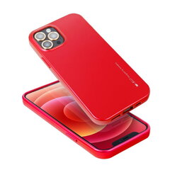 Mercury i-Jelly Metal Effect Thin TPU Hard Protection tagus iPhone 13 Pro Max Cosmo Red hind ja info | Telefoni kaaned, ümbrised | kaup24.ee