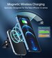 Swissten Mafsafe Air Vent Car Holder With 15W Wireless Charging Black цена и информация | Mobiiltelefonide hoidjad | kaup24.ee