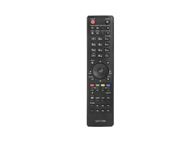 HQ LXP036 TV remote control THOMSON UCT036 Black цена и информация | Smart TV tarvikud | kaup24.ee