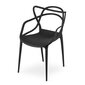 4-tooli komplekt Kato, must hind ja info | Söögitoolid, baaritoolid | kaup24.ee