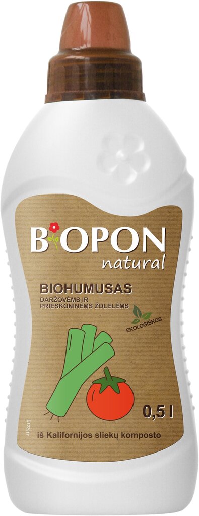 BIOPON NATURAL Biohuumus köögiviljadele ja maitsetaimedele цена и информация | Vedelväetised | kaup24.ee