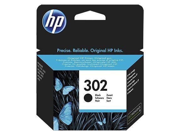HP 302, must hind ja info | Tindiprinteri kassetid | kaup24.ee