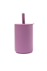 Чашка с крышкой финиково-фиолетовая, Luumy цена и информация | Детский столовый сервиз | kaup24.ee