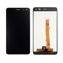 Ekraan LCD Huawei Y6 2017 (Nova Young) / Y5 2017 (Y5 III) (must) uuendatud hind ja info | Telefoniosad ja parandamise tööriistad | kaup24.ee