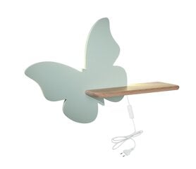 Candellux seinavalgusti koos riiuliga Kids Butterfly цена и информация | Настенные светильники | kaup24.ee