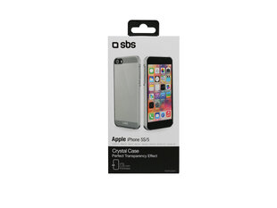 SBS Rigid case Crystal in trasparent plastic for iPhone SE/5S/5 цена и информация | Чехлы для телефонов | kaup24.ee