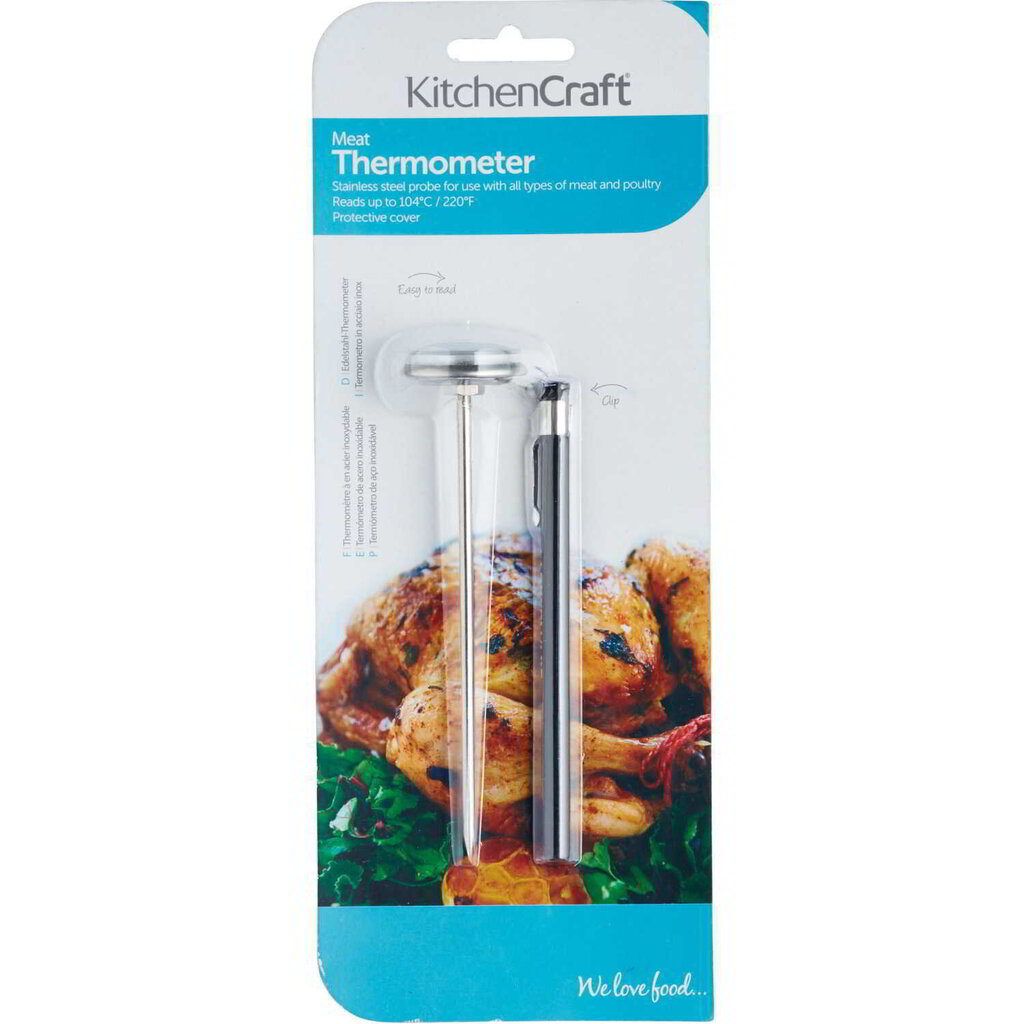 Liha termomeeter kuni 104 kraadi KitchenCraft hind ja info | Köögitarbed | kaup24.ee