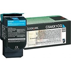 LEXMARK TONER C544, X544 CYAN 4K hind ja info | Laserprinteri toonerid | kaup24.ee