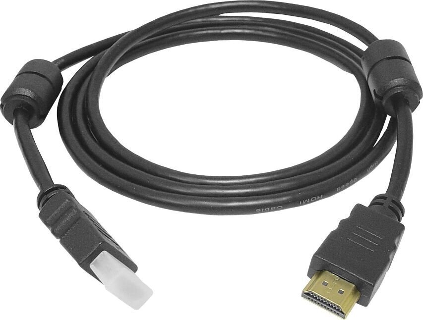 Cable HDMI-HDMI (v2.0 | 4K | 5 m) black hind ja info | Kaablid ja juhtmed | kaup24.ee