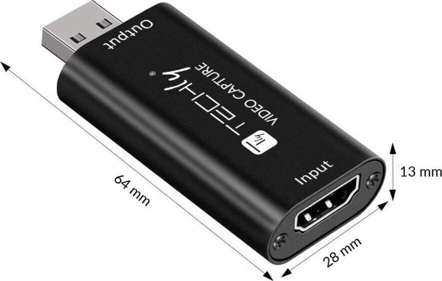 HDMI Grabber HDMI Capture Card 1080p USB hind ja info | USB jagajad, adapterid | kaup24.ee