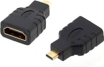 Micro HDMI Male Gold HD26 hind ja info | USB jagajad, adapterid | kaup24.ee