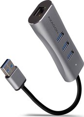 Axagon HMA-GL3AP hind ja info | USB jagajad, adapterid | kaup24.ee