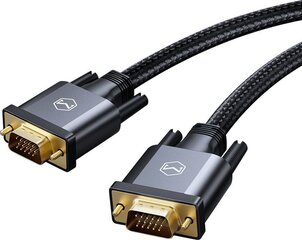 Mcdodo VGA-VGA kahesuunaline kaabel must 2m CA-7780 цена и информация | Кабели и провода | kaup24.ee