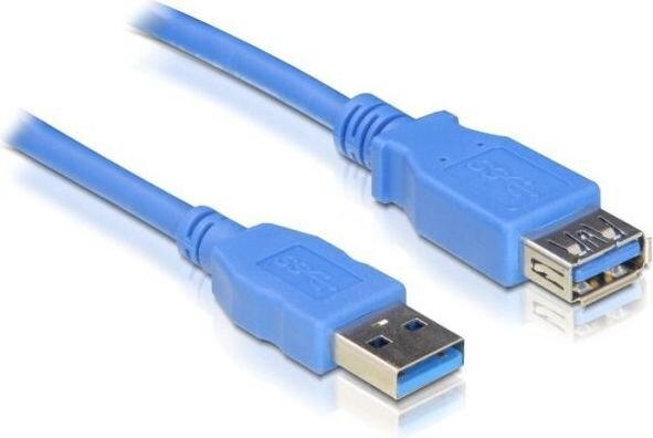 Delock 82539, USB-A M/F, 2 m hind ja info | Kaablid ja juhtmed | kaup24.ee