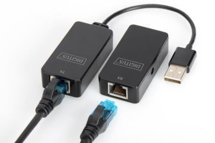 Digitus DA-70141, USB-A/RJ45, 50 m цена и информация | Kaablid ja juhtmed | kaup24.ee