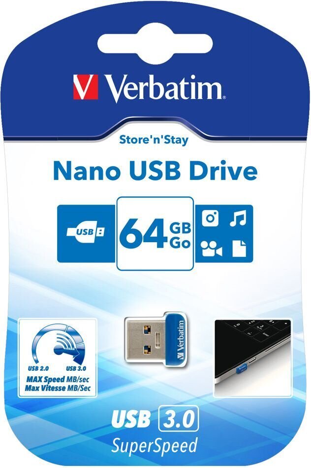 USB atmintis Verbatim / V98709 цена и информация | Mälupulgad | kaup24.ee