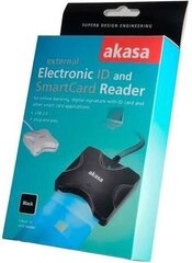 Akasa AK-CR-03BK hind ja info | USB jagajad, adapterid | kaup24.ee