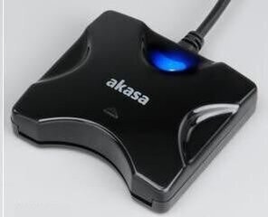 Akasa AK-CR-03BK цена и информация | Адаптеры и USB-hub | kaup24.ee