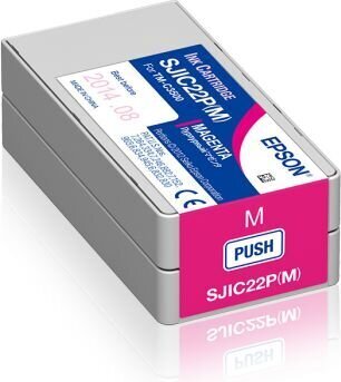 Tindikassett Epson SJIC22P(M), punane hind ja info | Tindiprinteri kassetid | kaup24.ee