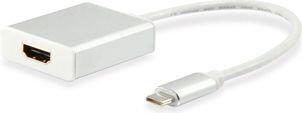 Equip 133452, USB-C/HDMI, 15 см цена и информация | Кабели и провода | kaup24.ee