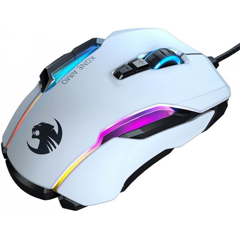 Roccat Kone AIMO Remastered, valge hind ja info | Hiired | kaup24.ee