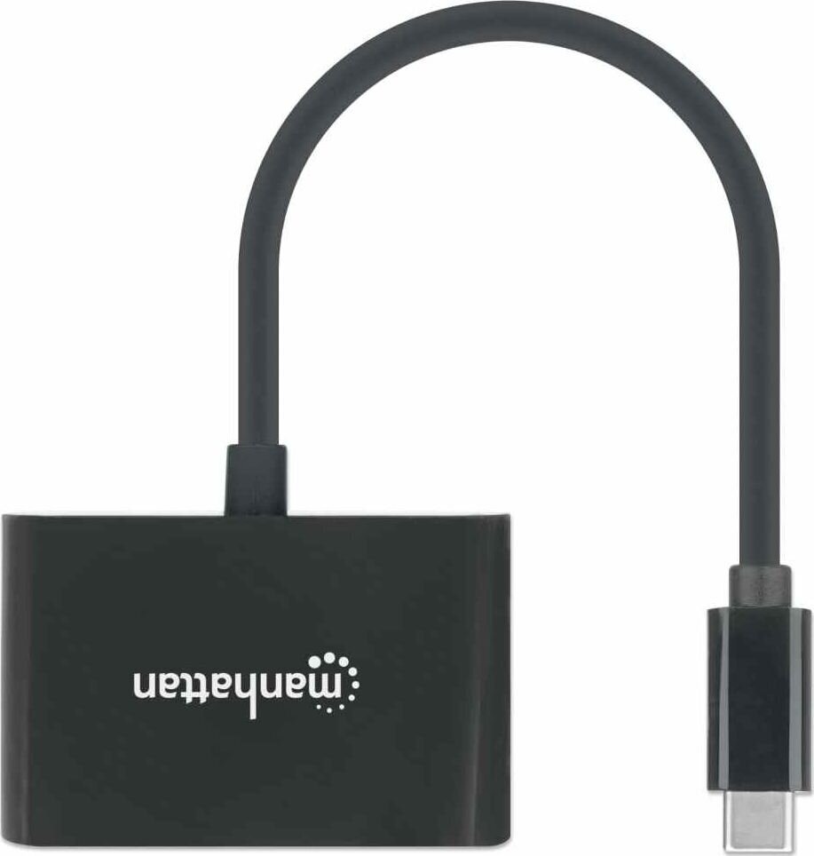Manhattan 153416 цена и информация | USB jagajad, adapterid | kaup24.ee