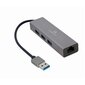 Cablexpert A-AMU3-LAN-01 цена и информация | USB jagajad, adapterid | kaup24.ee
