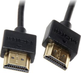 NoName HDMI-0.5/SLIM цена и информация | Кабели и провода | kaup24.ee