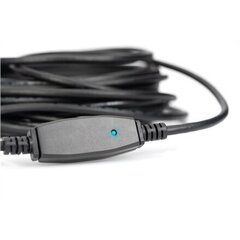 Assmann DA-73105, USB-A, 10 m hind ja info | Kaablid ja juhtmed | kaup24.ee