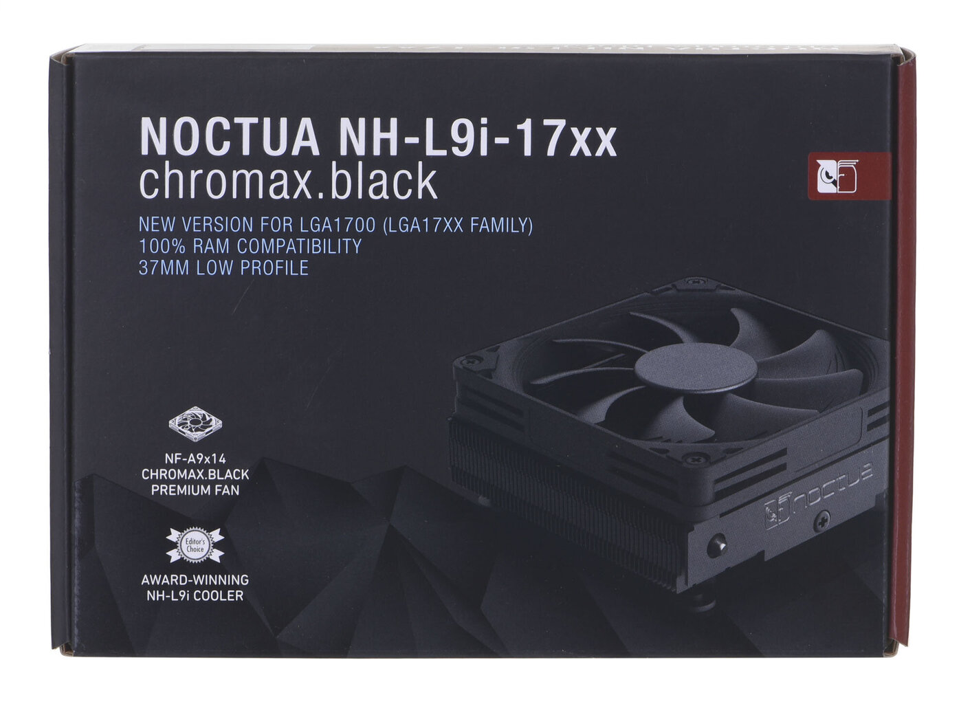 Noctua NH-L9I-17XXCH.BK. цена и информация | Arvuti ventilaatorid | kaup24.ee