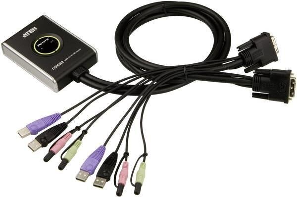 Aten CS682, USB/DVI/KVMP, 1.8 m цена и информация | Kaablid ja juhtmed | kaup24.ee