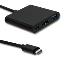 Qoltec 50430 цена и информация | Адаптеры и USB-hub | kaup24.ee
