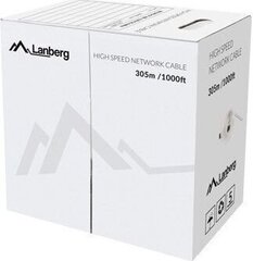 Kaabel Ethernet LAN Lanberg Sinine 305 m hind ja info | Kaablid ja juhtmed | kaup24.ee