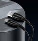 USB/C-tüüpi kaabel USAMS, must, 100cm (kuni 4A) hind ja info | Mobiiltelefonide kaablid | kaup24.ee
