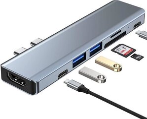Tech-Protect 9589046919305 hind ja info | USB jagajad, adapterid | kaup24.ee