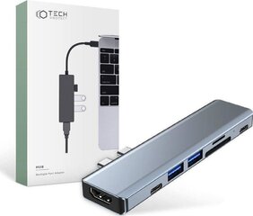 Tech-Protect 9589046919305 hind ja info | USB jagajad, adapterid | kaup24.ee