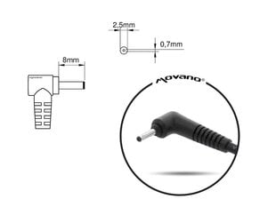 Mitsu ZM/AS19342E 19v 3,42A (4,0x1,35) laadija / toiteadapter – ASUS hind ja info | Sülearvutite laadijad | kaup24.ee