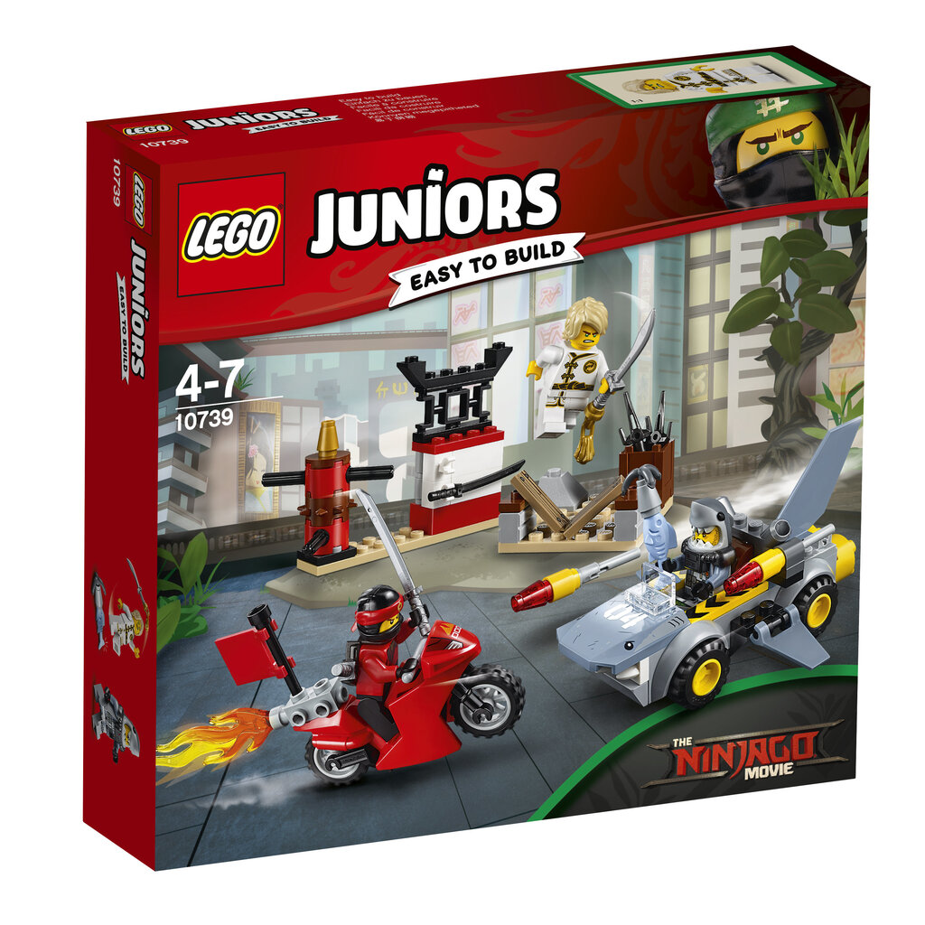 10739 LEGO® JUNIORS Hairünnak hind ja info | Klotsid ja konstruktorid | kaup24.ee