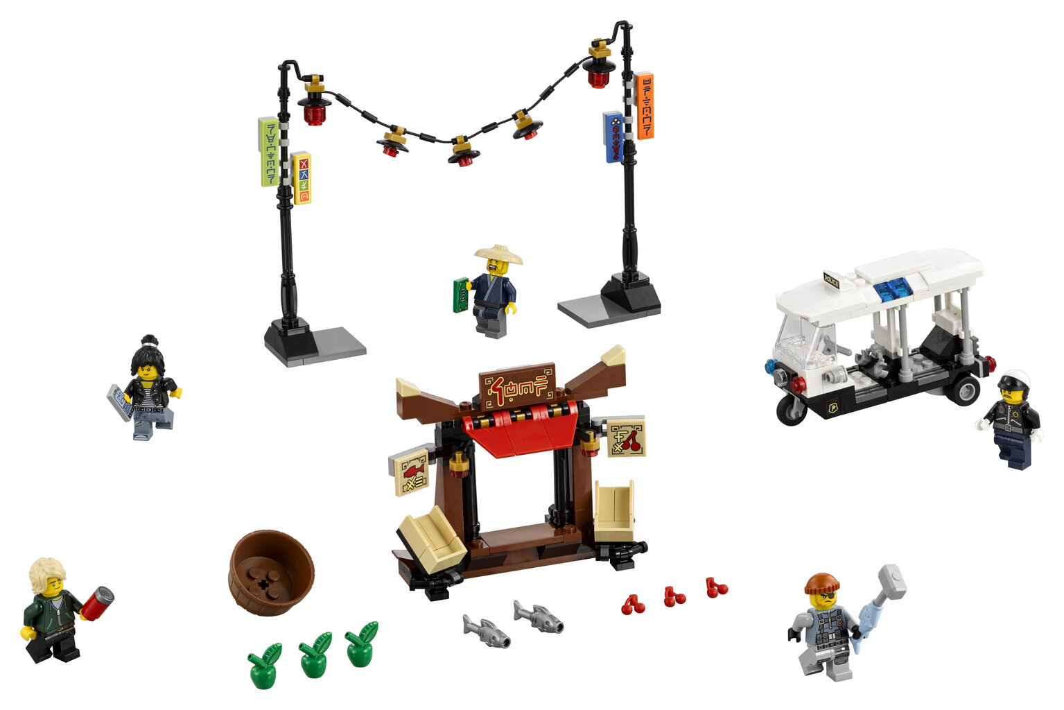 70607 LEGO® NINJAGO MOVIE linnajaht цена и информация | Klotsid ja konstruktorid | kaup24.ee