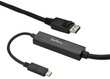 StarTech CDP2DPMM3MB USB-C, 3m цена и информация | Kaablid ja juhtmed | kaup24.ee